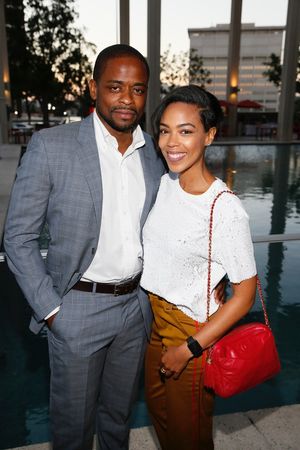 Actors Dule Hill and Jazmyn Simo Photo
