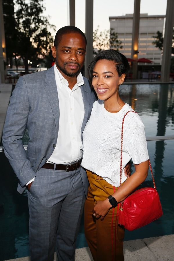 Actors Dule Hill and Jazmyn Simo Photo