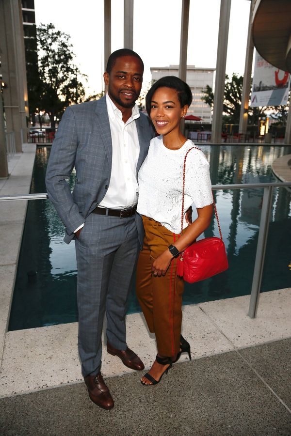 Actors Dule Hill and Jazmyn Simo Photo