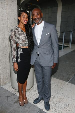 Dancer Vivian Nixon and actor John Earl Jelks Photo