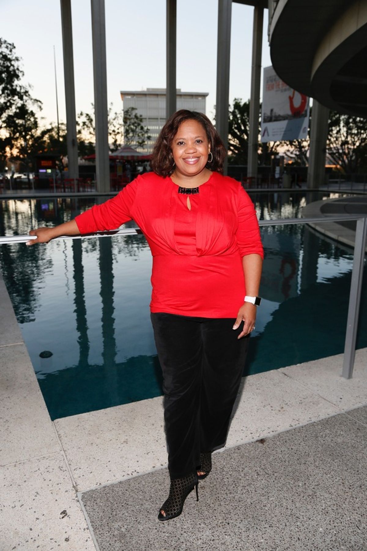 Actress Chandra Wilson  at 