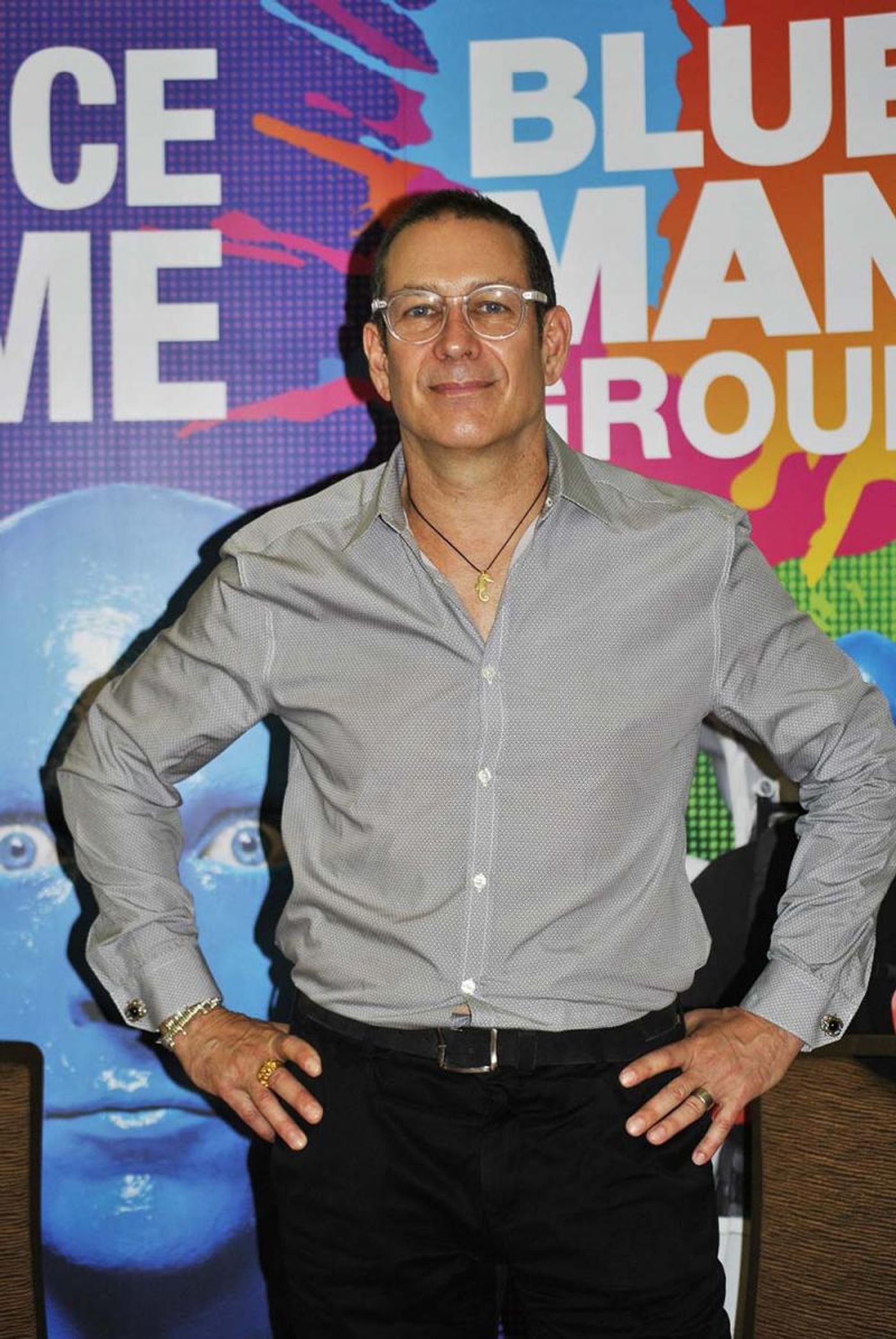 Photo Coverage: BLUE MAN GROUP Finally Arrives in Manila Along With Odd Musical Instruments, Inflatable Balloons  Image