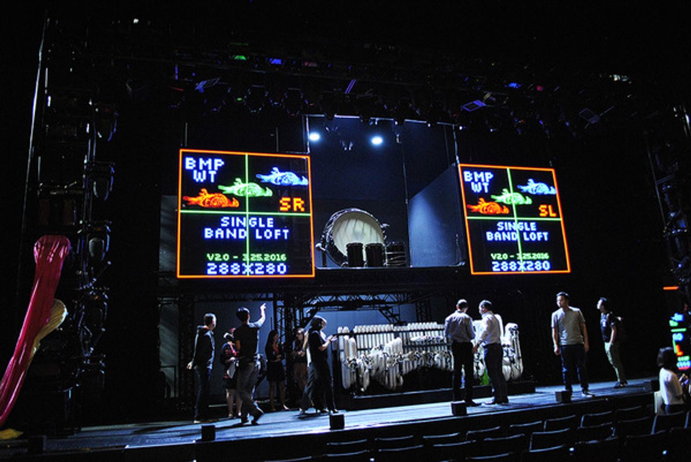 Photo Coverage: BLUE MAN GROUP Finally Arrives in Manila Along With Odd Musical Instruments, Inflatable Balloons Photo Coverage: BLUE MAN GROUP Finally Arrives in Manila Along With Odd Musical Instruments, Inflatable Balloons Image