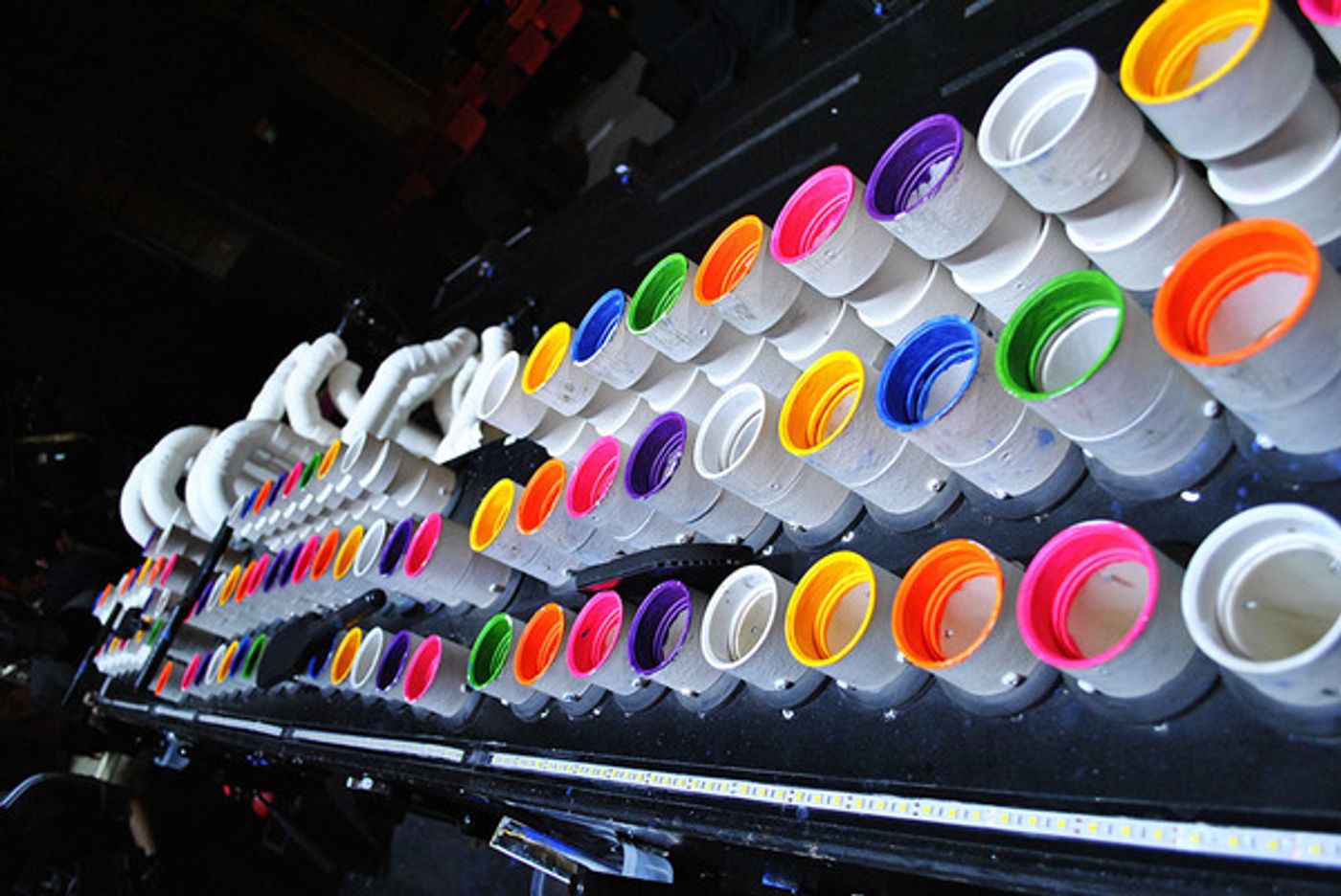 Photo Coverage: BLUE MAN GROUP Finally Arrives in Manila Along With Odd Musical Instruments, Inflatable Balloons Photo Coverage: BLUE MAN GROUP Finally Arrives in Manila Along With Odd Musical Instruments, Inflatable Balloons Image