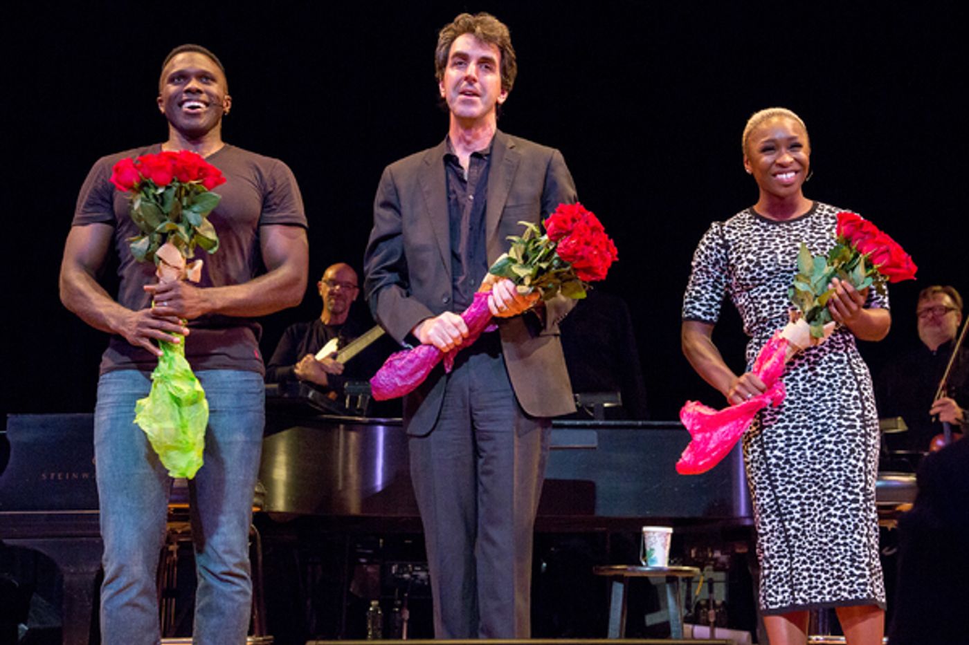 Photo Coverage: Cynthia Erivo & Joshua Henry Take Bows in THE LAST FIVE YEARS!  Image
