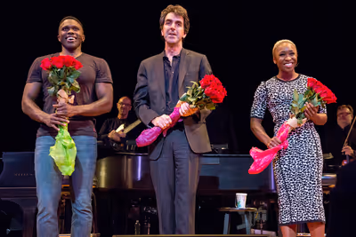 Joshua Henry, Jason Robert Brown, Cynthia Erivo Photo