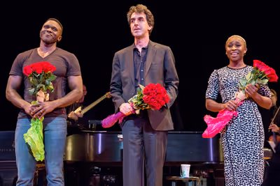 Joshua Henry, Jason Robert Brown, Cynthia Erivo Photo