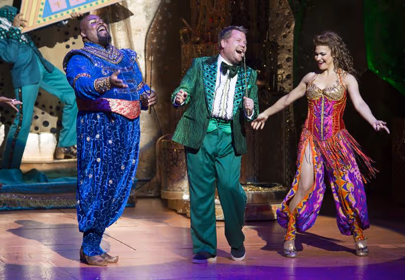 Photo: James Corden Appears in One-Night-Only Cameo in Broadway's ALADDIN — photo 1 of 1