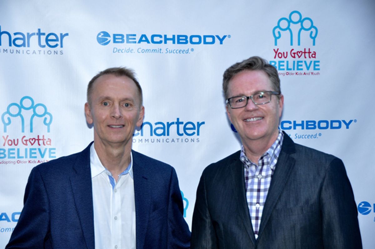 Jim Burba and Bob Hayes at 