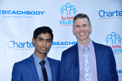 Jonel Rana and John Fischer Photo