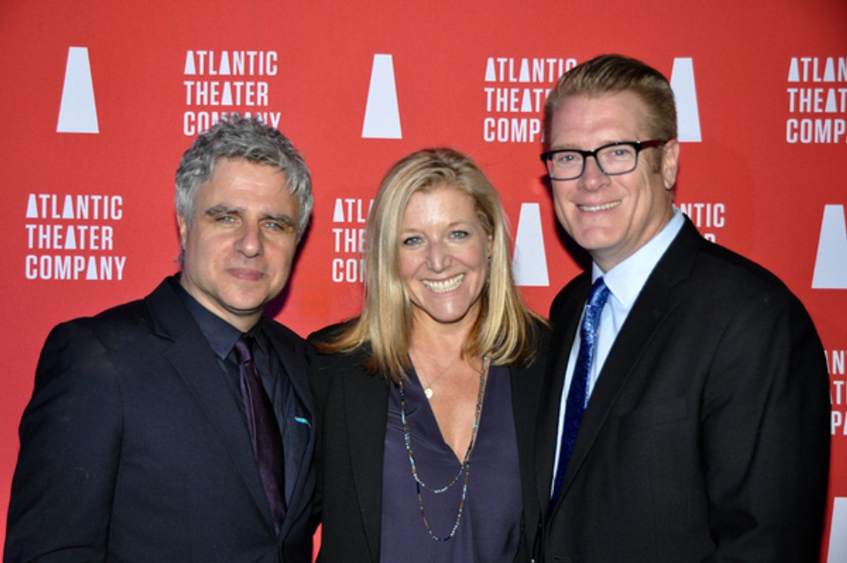 Neil Pepe, Mary McCann and Jeffory Lawson at 