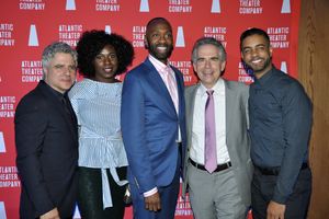 Neil Pepe, Dede M. Ayite, Steve Broadnax, George Brant and Jason Michael Webb @ BroadwayWorld Neil Pepe, Dede M. Ayite, Steve Broadnax, George Brant and Jason Michael Webb Photo