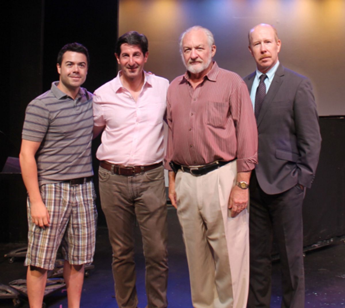 Frank Paul, Dan Manjovi, Tim Jerome, and D.C. Anderson at 