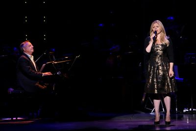 Marc Shaiman and Megan Hilty Photo