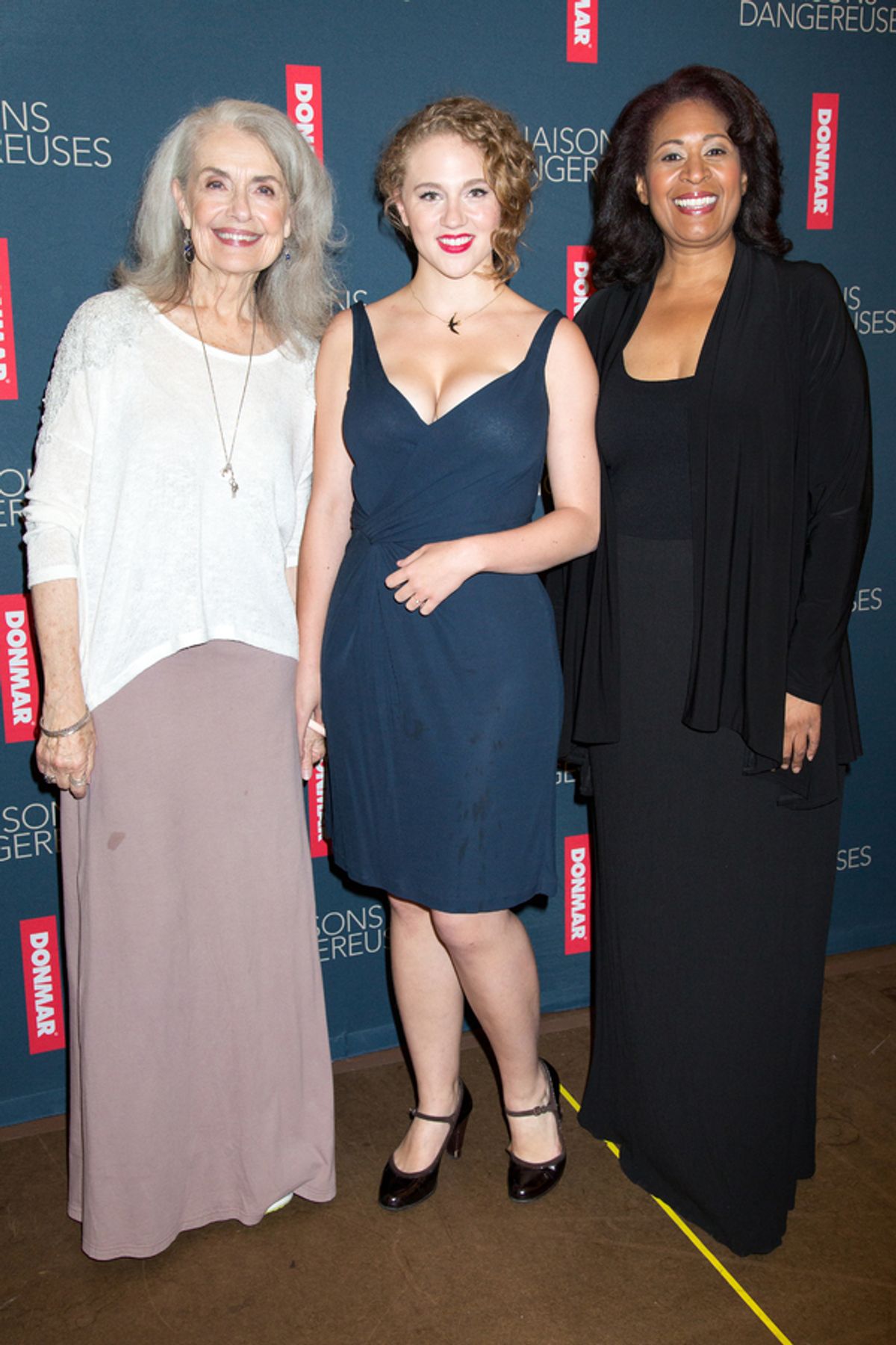 Mary Beth Peil, Katrina Cunningham, Ora Jones at 