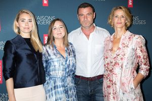 Birgitte Hjort Sorensen, Josie Rourke, Liev Schreiber, Janet McTeer @ BroadwayWorld Birgitte Hjort Sorensen, Josie Rourke, Liev Schreiber, Janet McTeer Photo