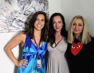 Aubrey Saverino,  Brooke M. Haney and Natalie Burlutskaya Photo