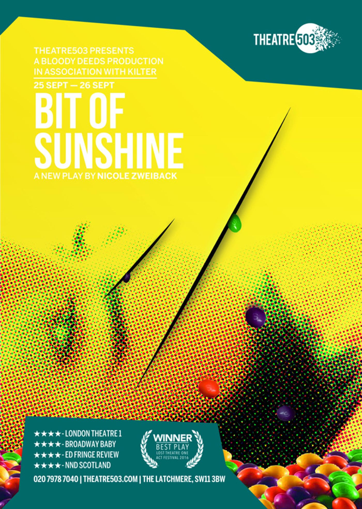 Photo Flash: Go behind the Scenes on Fringe Hit BIT OF SUNSHINE's Journey to London Image