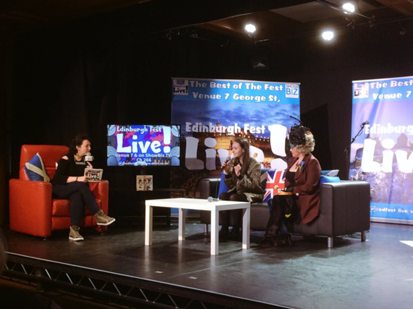 Photo Flash: Go behind the Scenes on Fringe Hit BIT OF SUNSHINE's Journey to London Image