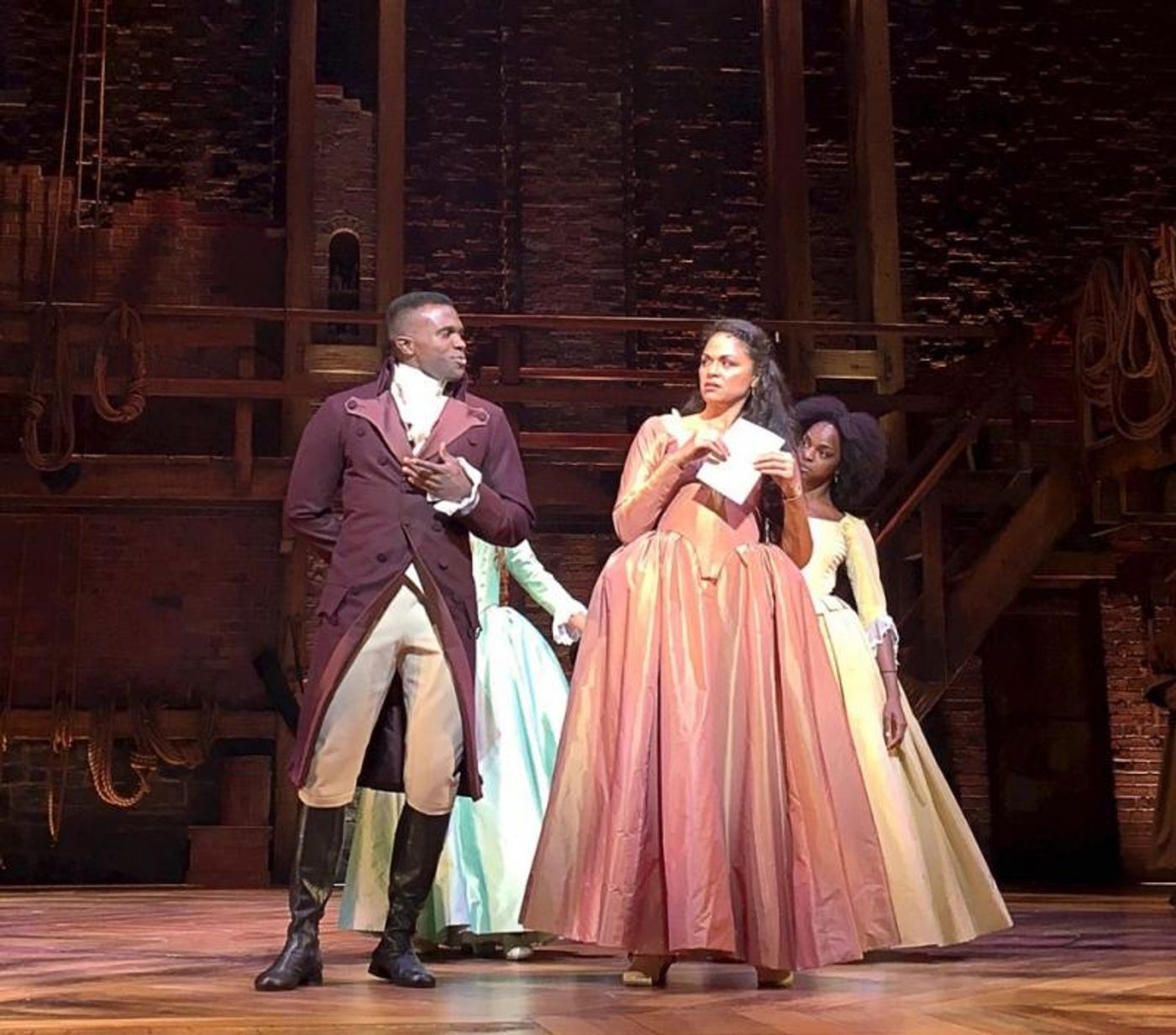 Photo Flash: First Look at HAMILTON Chicago Cast in Costume! Photo Flash: First Look at HAMILTON Chicago Cast in Costume! Image