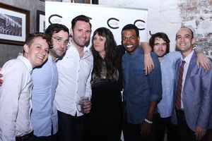 M.J. Kaufman, Teddy Bergman, Quincy Dunn Baker and Nikole Beck with Genesis Oliver, Matt Stadelmann and Grant Yeager @ BroadwayWorld M.J. Kaufman, Teddy Bergman, Quincy Dunn Baker and Nikole Beck with Genesis Oliver, M Photo