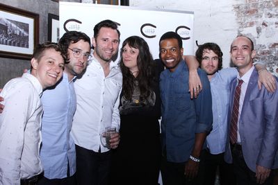 M.J. Kaufman, Teddy Bergman, Quincy Dunn Baker and Nikole Beck with Genesis Oliver, M Photo