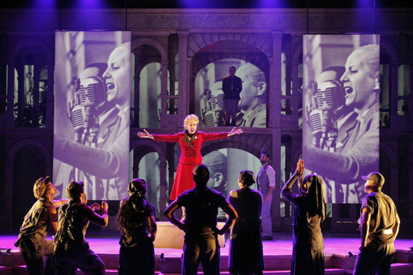 Photo Flash: First Look at KC Rep's EVITA, Starring Mariand Torres and Mauricio Martinez Photo Flash: First Look at KC Rep's EVITA, Starring Mariand Torres and Mauricio Martinez Image