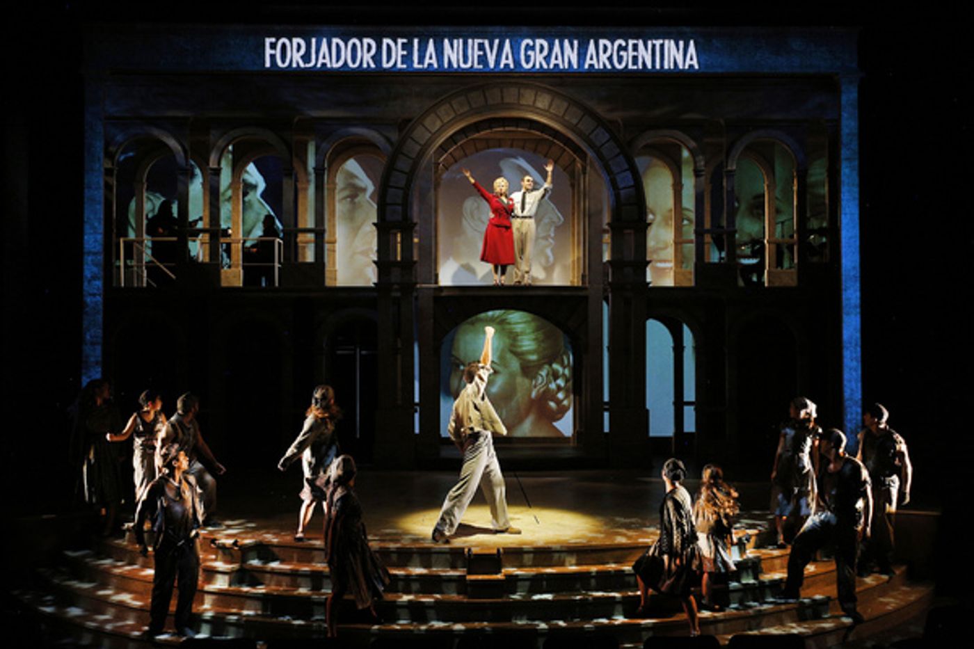 Photo Flash: First Look at KC Rep's EVITA, Starring Mariand Torres and Mauricio Martinez Photo Flash: First Look at KC Rep's EVITA, Starring Mariand Torres and Mauricio Martinez Image