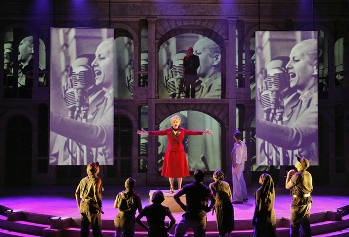 Photo Flash: First Look at KC Rep's EVITA, Starring Mariand Torres and Mauricio Martinez Photo Flash: First Look at KC Rep's EVITA, Starring Mariand Torres and Mauricio Martinez Image