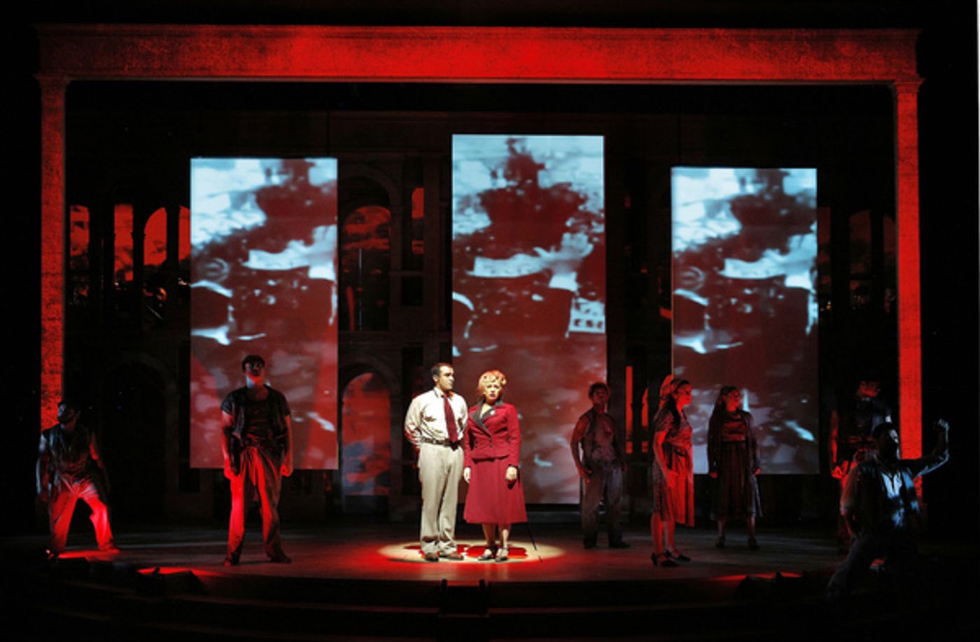 Photo Flash: First Look at KC Rep's EVITA, Starring Mariand Torres and Mauricio Martinez Photo Flash: First Look at KC Rep's EVITA, Starring Mariand Torres and Mauricio Martinez Image