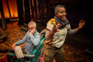 Philip R. Smith and Penelope Walker @ BroadwayWorld Philip R. Smith and Penelope Walker Photo
