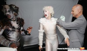 Sharrod Williams and Georgina Pazcoguin with Dr. Barry Kohn makes â€"house calls,†visiting 'Cats' cast members Sharrod Williams and Georgina Pazcoguin with Dr. Barry Kohn @ BroadwayWorld Sharrod Williams and Georgina Pazcoguin with Dr. Barry Kohn makes â€"house calls, Photo