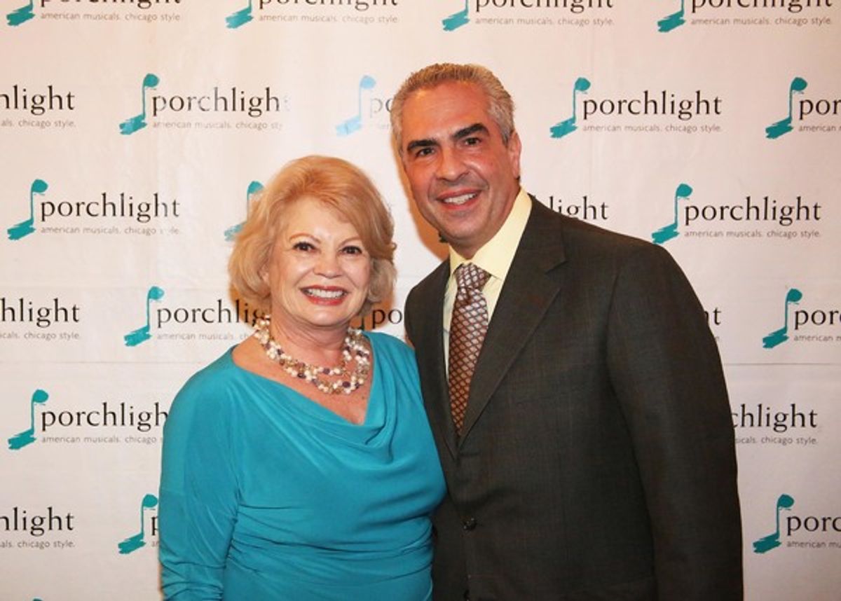 Kathy Garver and Paul Lisnek at 