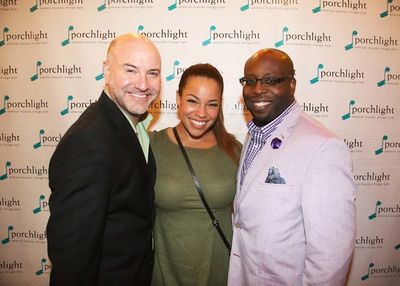 Michael Weber, Katherine Thomas and James Earl Jones II Photo