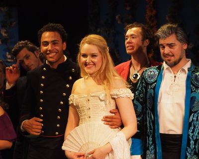 Billy Budinich, Keith Walker, Kasia Pilewicz, Dylan George, and Justin Truesdale Photo