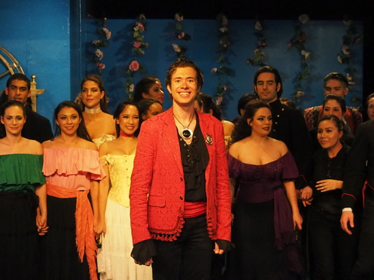 Yvette De Vito, Chris Jones, Leana Chavez, Heather Ambriz, Cynthia San Luis, Dylan George, Nakta Pahlevan, Danny Siegel, and Nancy Vivar at 