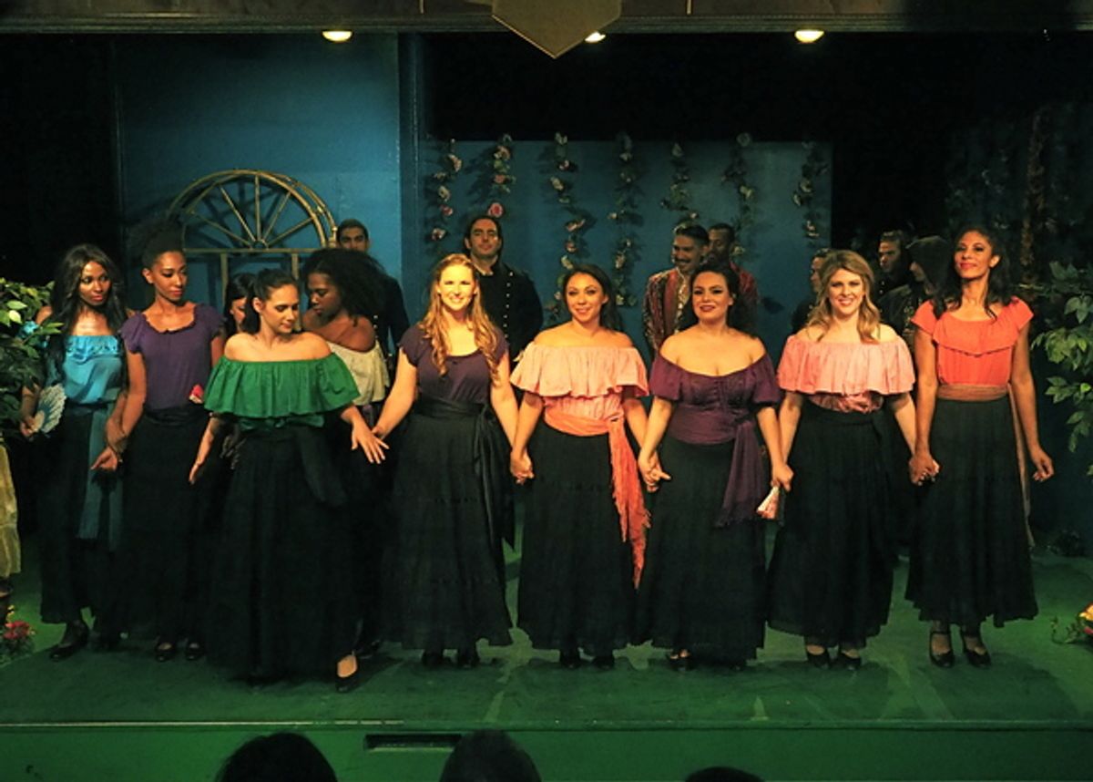 Keturah Hamilton, Deidra Shanell, Yvette De Vito, Teagan Wilson, Leana Chavez, Nakta Pahlevan, Jade Warner, and Sabrina Won at 