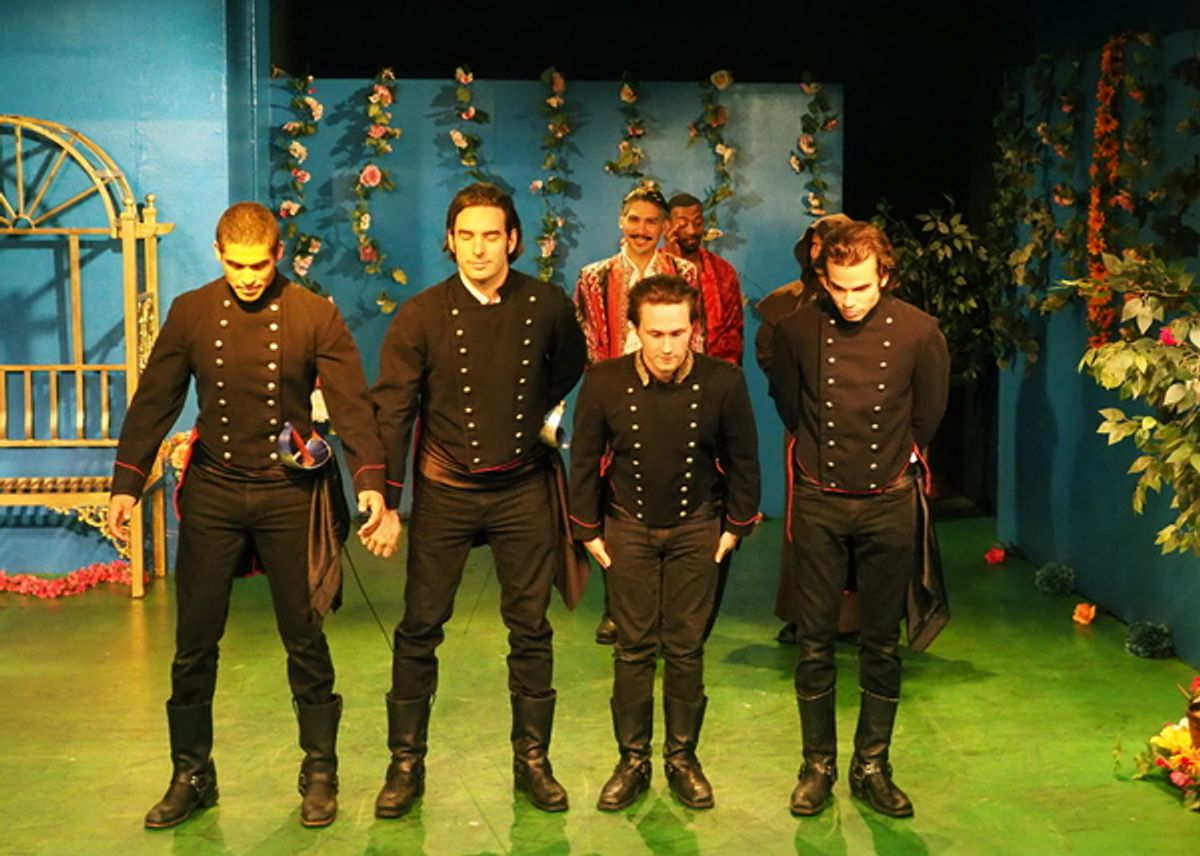 Keith Walker, Danny Siegel, Alex Miller, and George Benedict at 