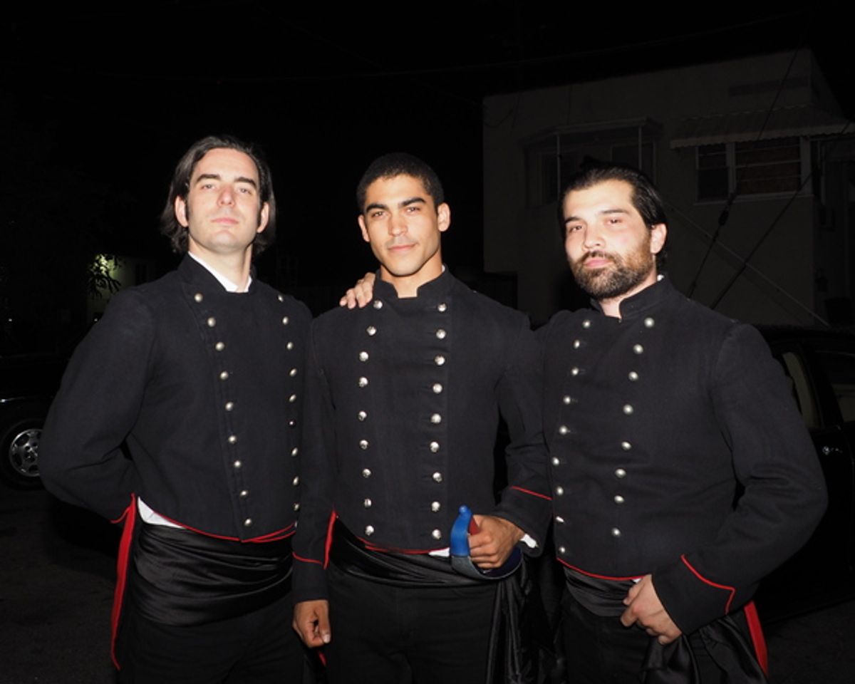 Danny Siegel, Chris Jones, and Jeff Hamasaki Brown at 