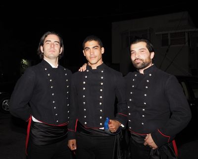 Danny Siegel, Chris Jones, and Jeff Hamasaki Brown Photo