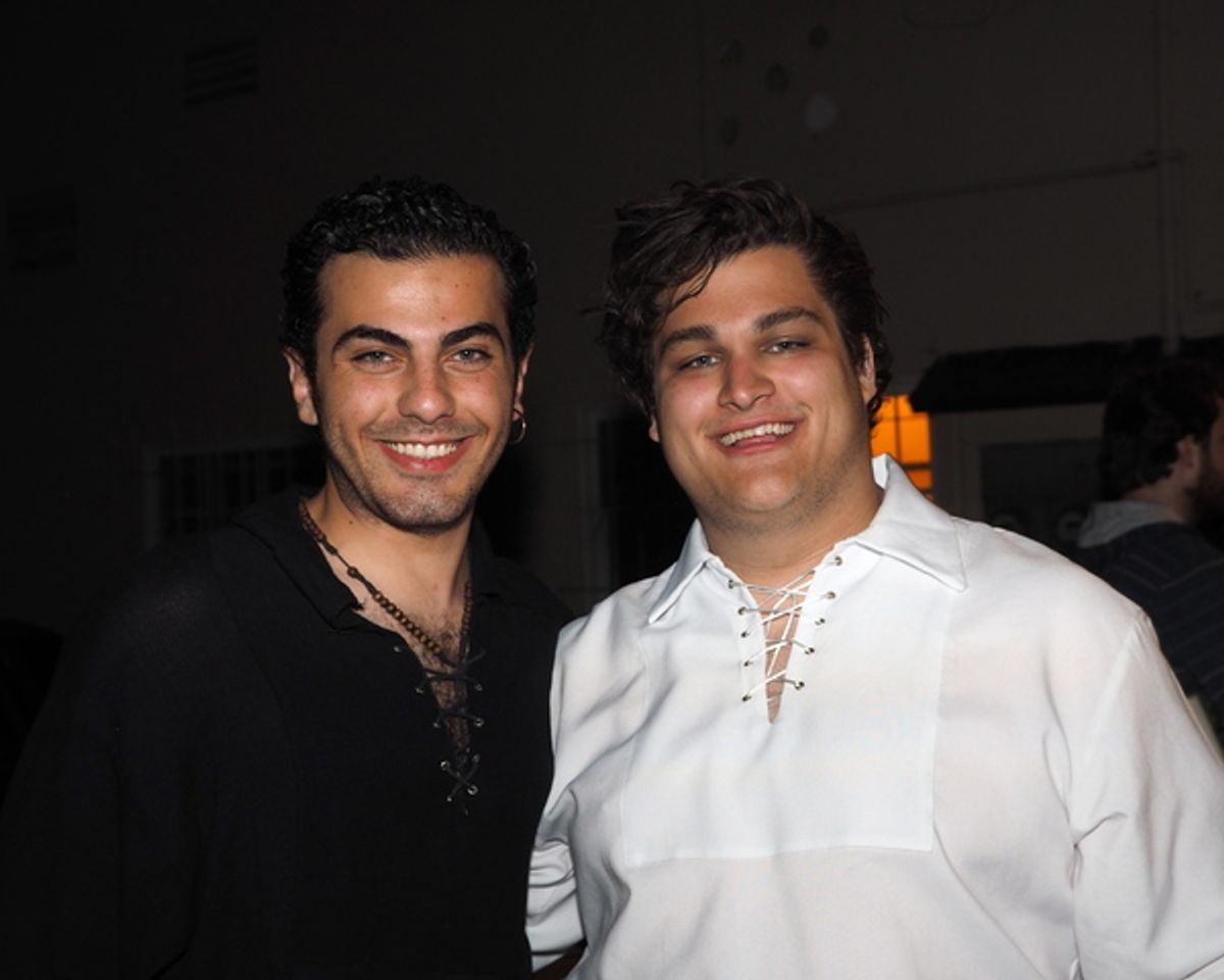 Sam Mansour and Antonio Roccucci at 