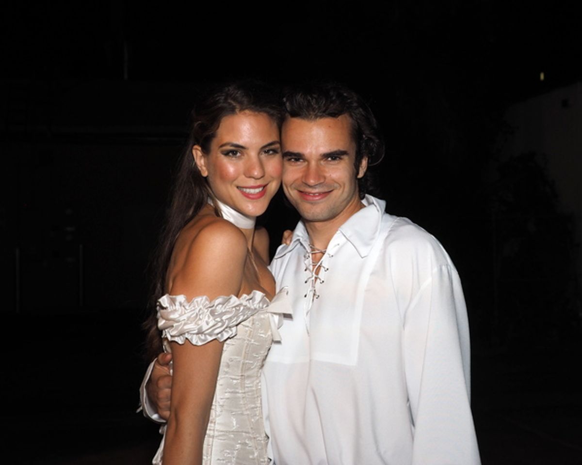 Hayley Ambriz and George Benedict at 