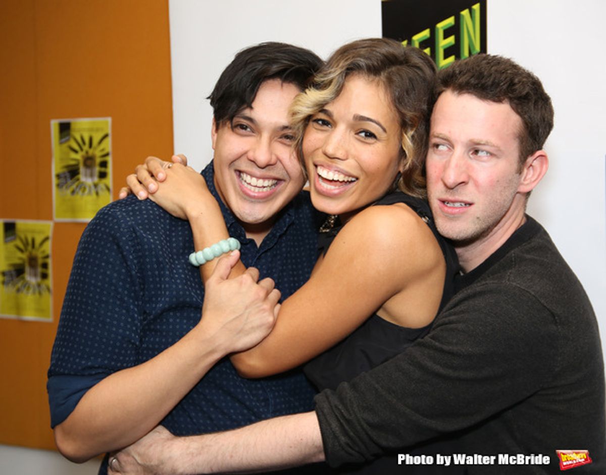 Nick Blaemire, Ciara Renée, and George Salazar at 