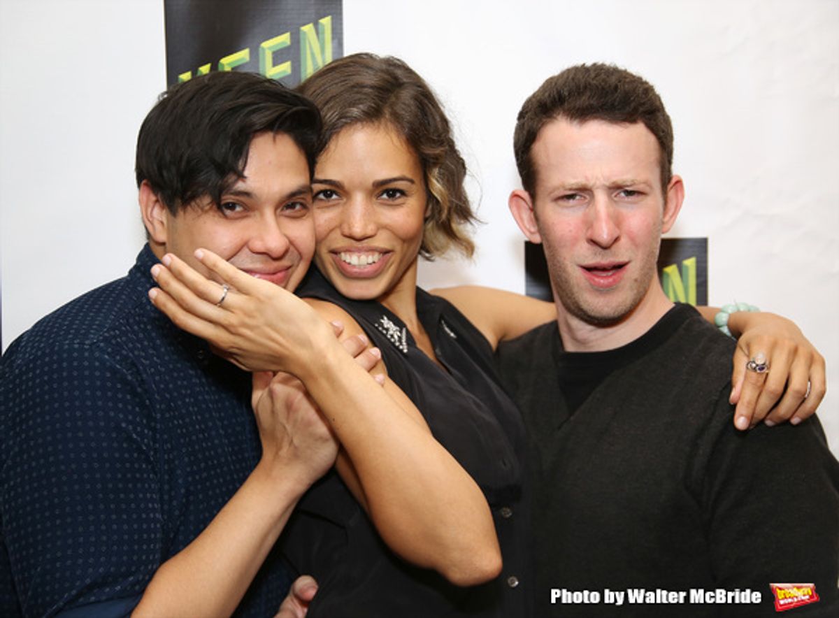 Nick Blaemire, Ciara Renée, and George Salazar at 