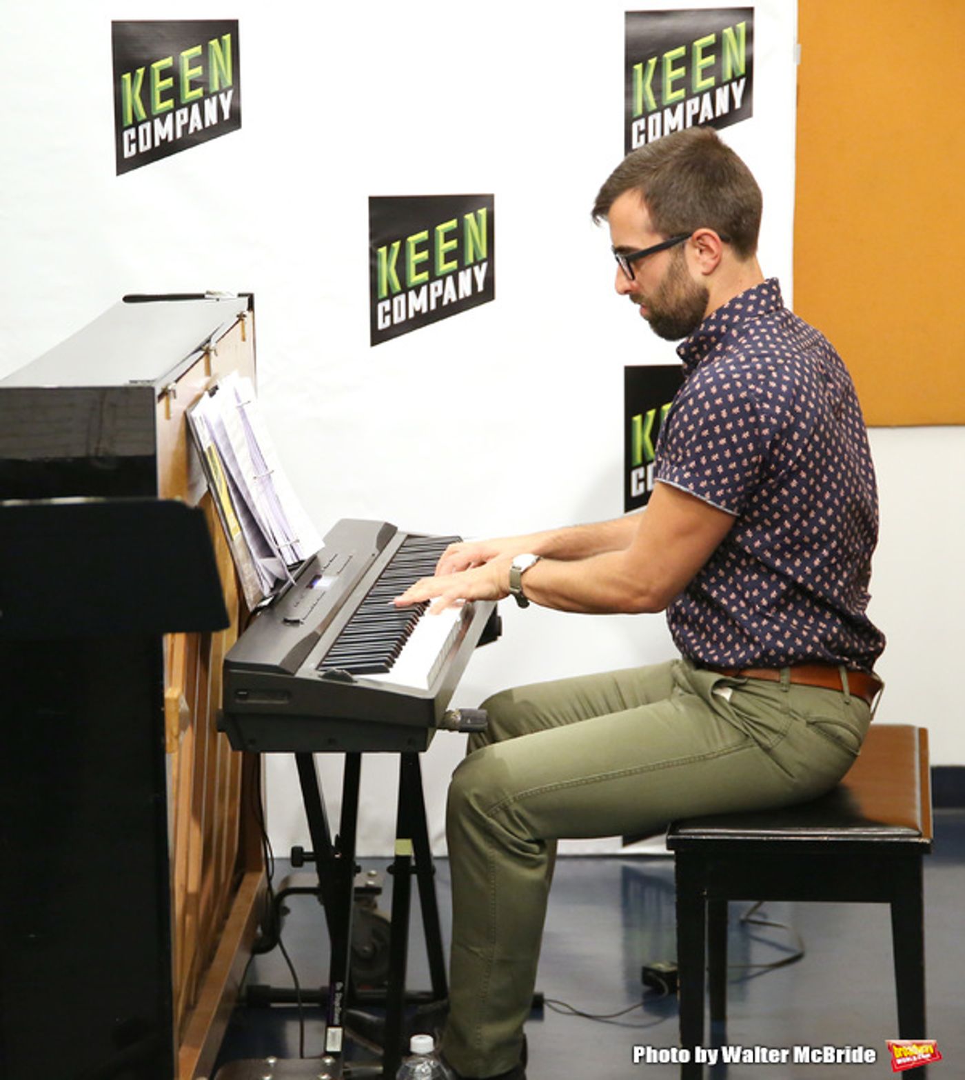 Photo Coverage: Louder Than Words! Inside Rehearsal with the Company of TICK, TICK...BOOM! Off-Broadway  Image