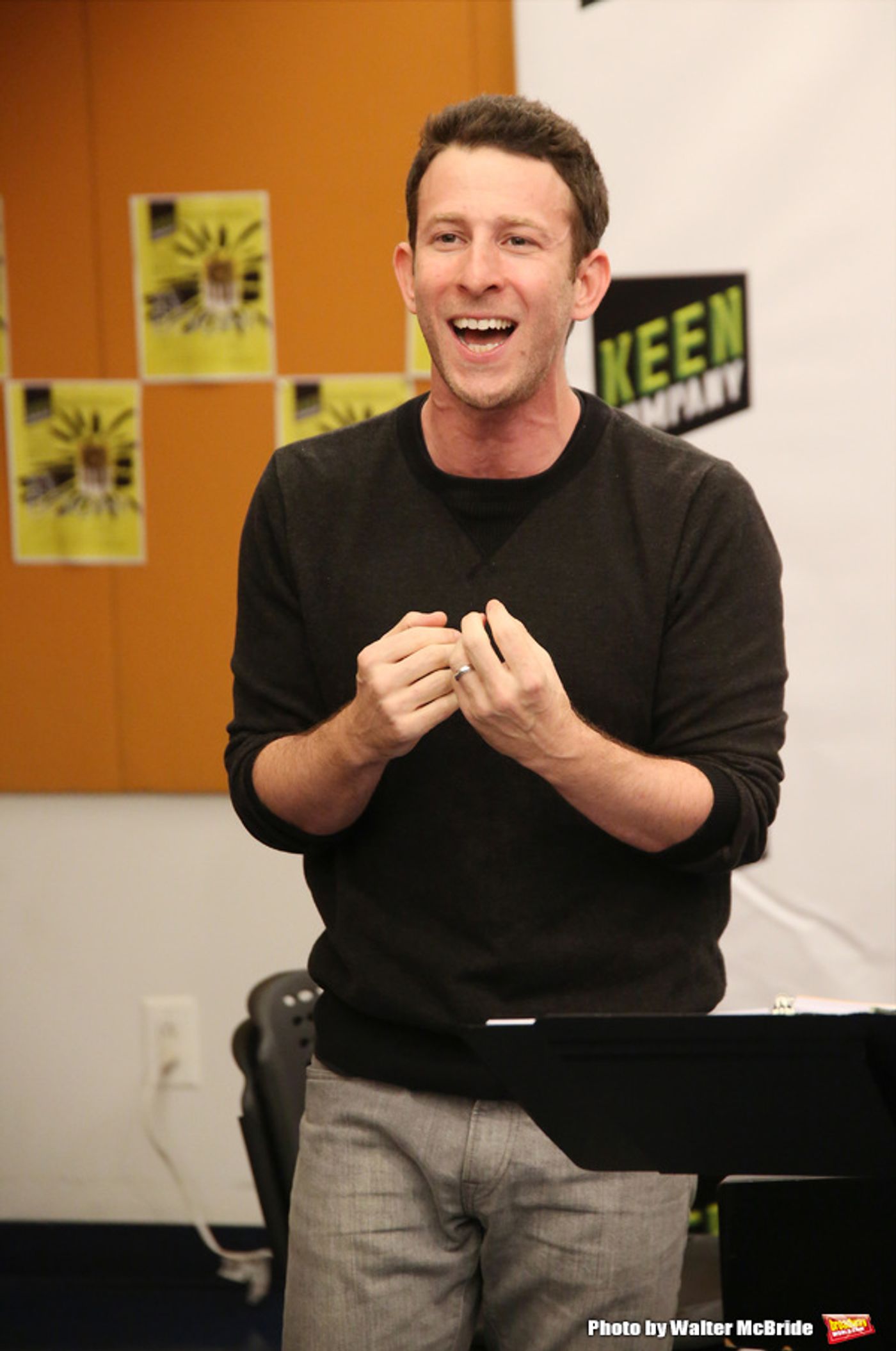 Photo Coverage: Louder Than Words! Inside Rehearsal with the Company of TICK, TICK...BOOM! Off-Broadway  Image