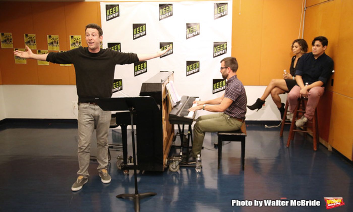 Photo Coverage: Louder Than Words! Inside Rehearsal with the Company of TICK, TICK...BOOM! Off-Broadway Photo Coverage: Louder Than Words! Inside Rehearsal with the Company of TICK, TICK...BOOM! Off-Broadway Image