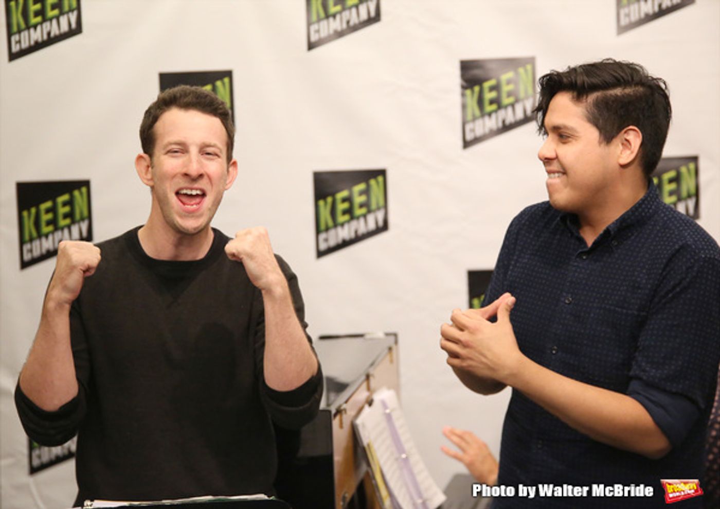 Photo Coverage: Louder Than Words! Inside Rehearsal with the Company of TICK, TICK...BOOM! Off-Broadway Photo Coverage: Louder Than Words! Inside Rehearsal with the Company of TICK, TICK...BOOM! Off-Broadway Image