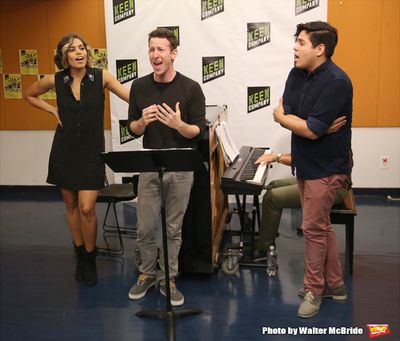 Ciara Renée, Nick Blaemire and George Salazar Photo