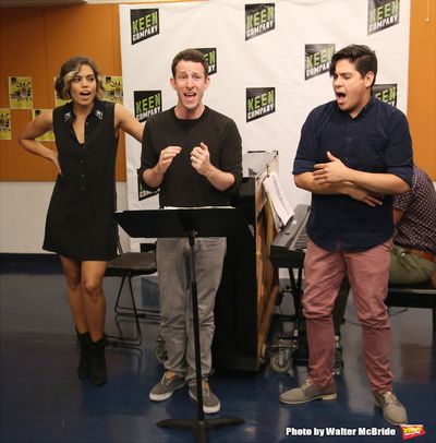Ciara Renée, Nick Blaemire and George Salazar Photo